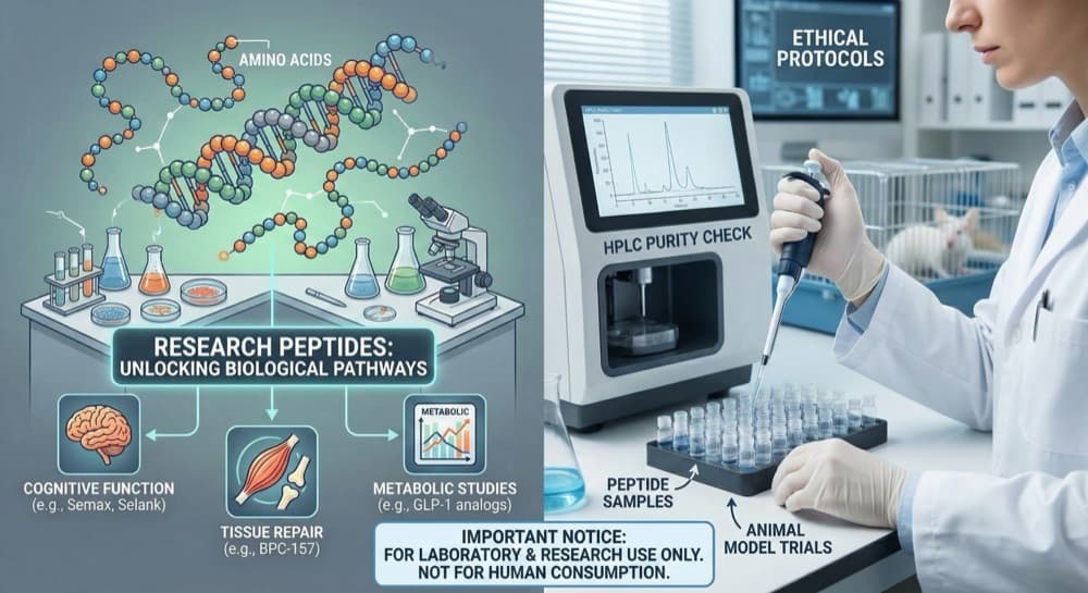 What Animal Studies Reveal About Research Peptides